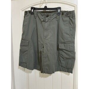 Polo Ralph Lauren Men Olive Green Cargo Shorts Size 34 Utility  Relaxed Fit